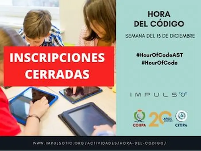 La Hora del Código vuelve a la presencialidad con más de 3.500 niños inscritos en su VII edición