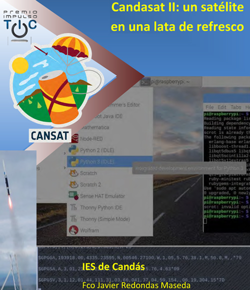Candasat II un satélite en una lata de refresco portada