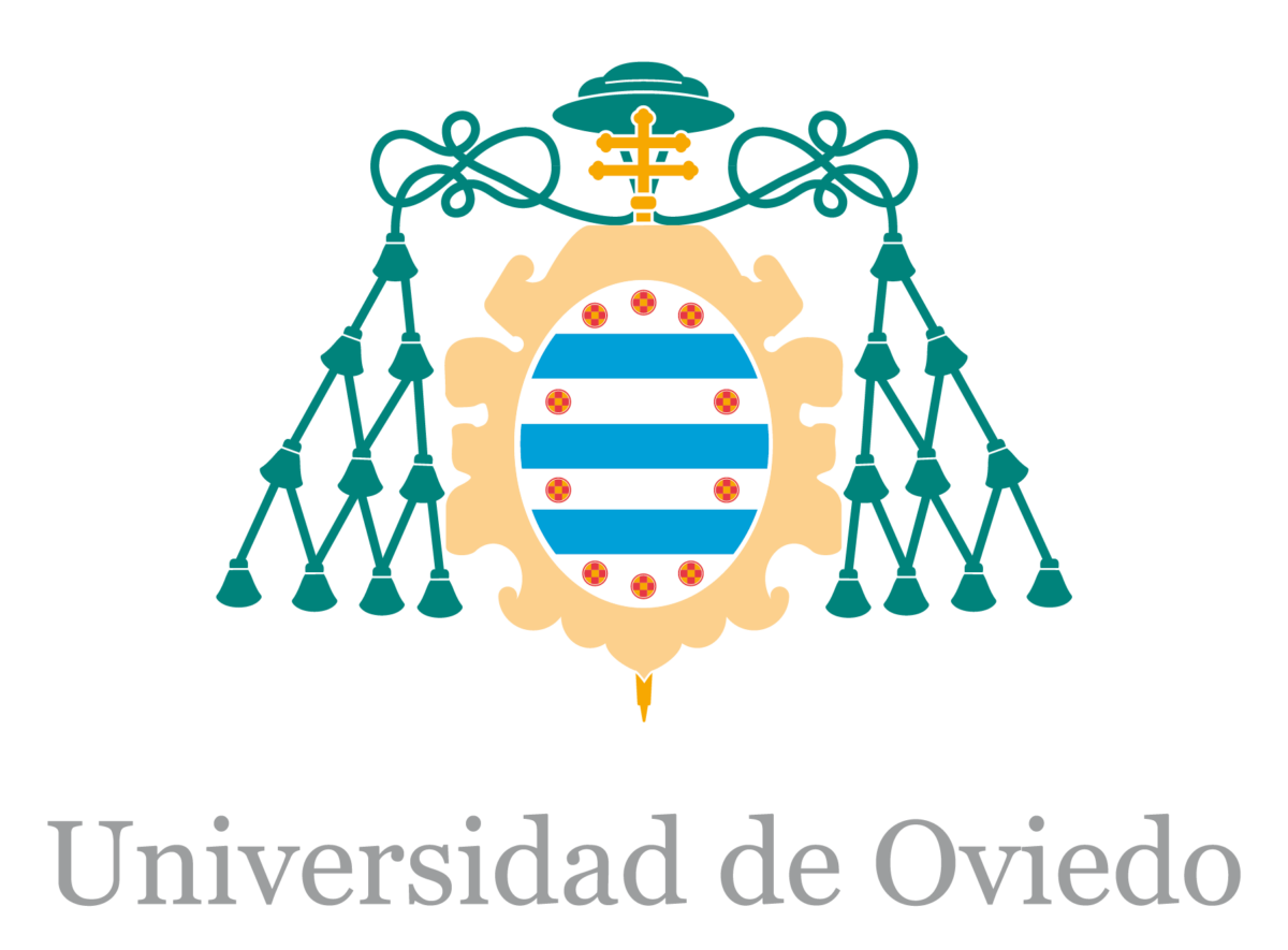 Emblema Universidad de Oviedo Vertical Color