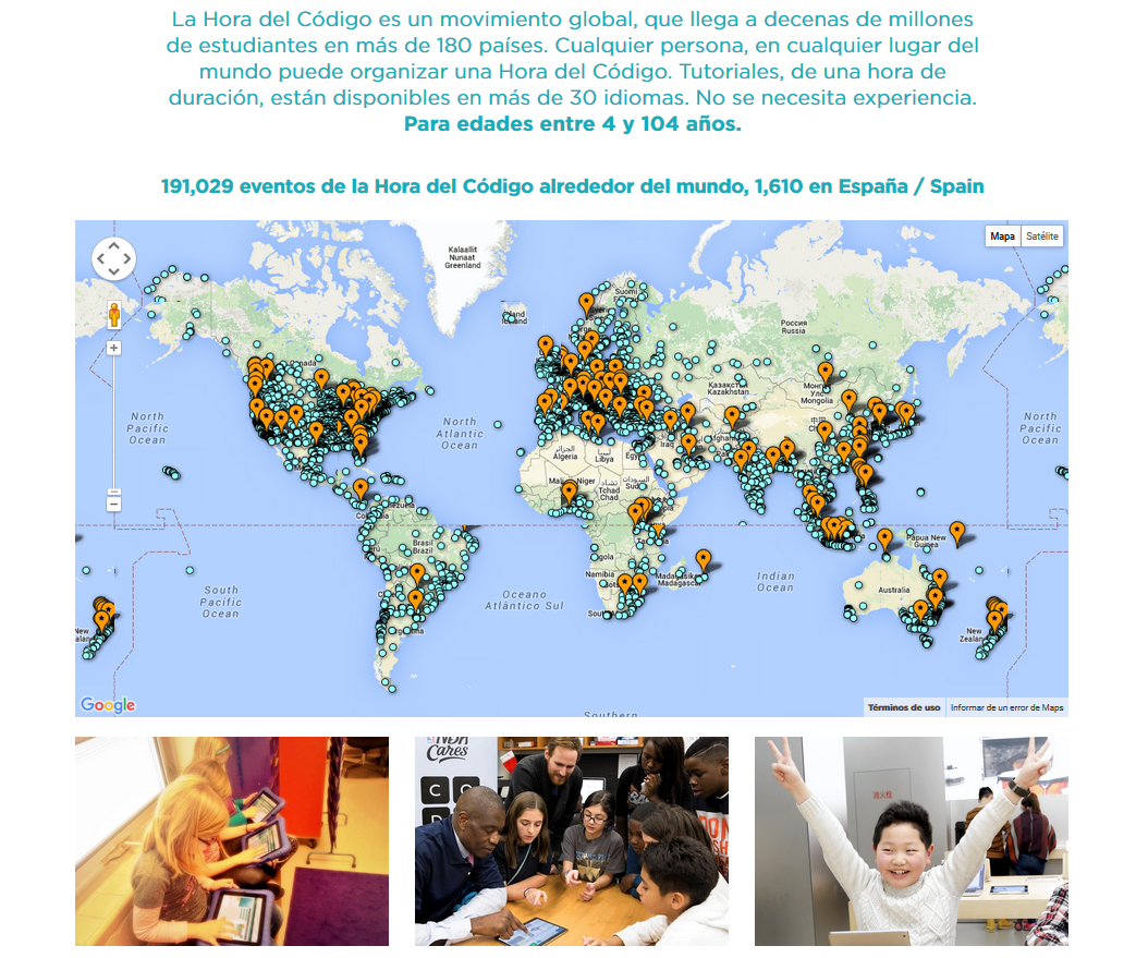 Las horas del código organizadas por COIIPA y CITIPA llegan a más de 1.200 niños y niñas