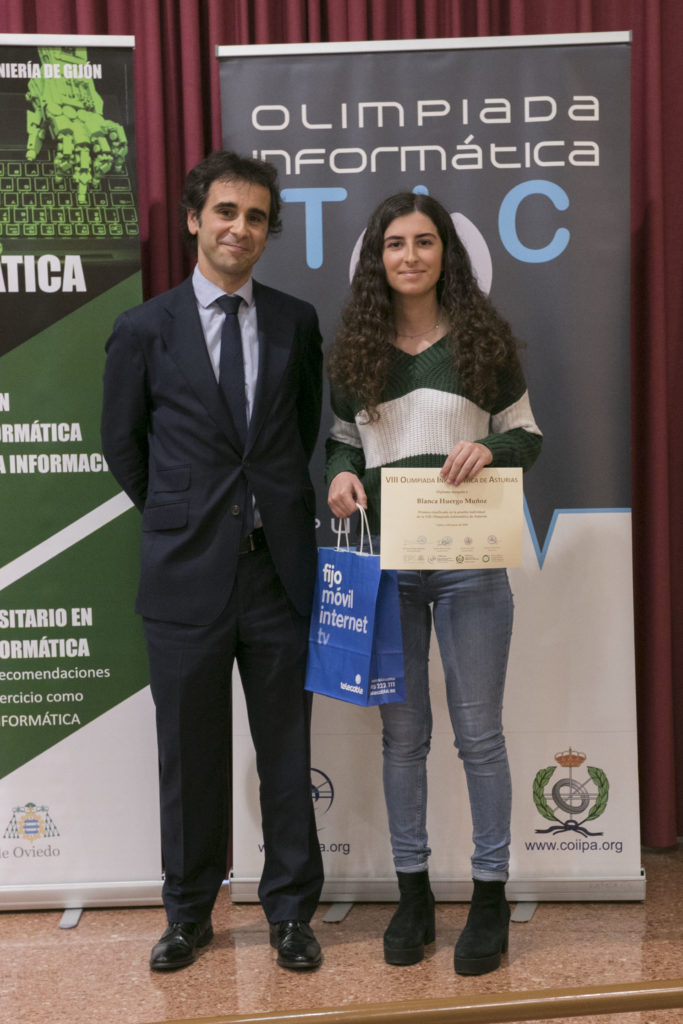 Olimpiada informatica asturias 2019 1 PREMIO INDIVIDUAL BLANCA HUERGO