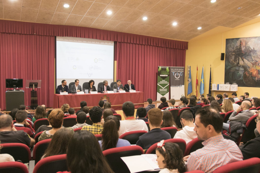 Olimpiada informatica asturias 2019 Acto clausura
