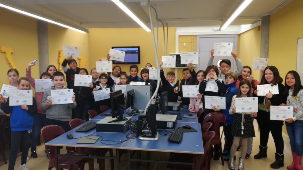 iTIC19 HourOfCode Colegio Santo Tomas de Aviles